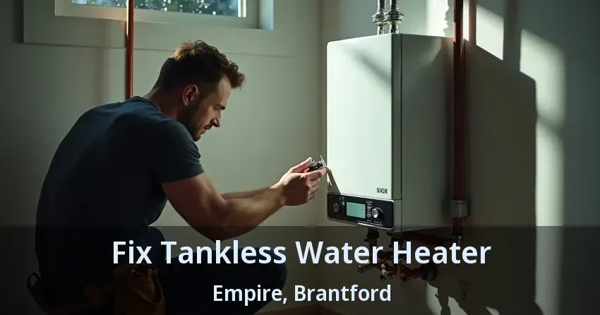 Fix Tankless Water Heater Empire, Brantford - ON