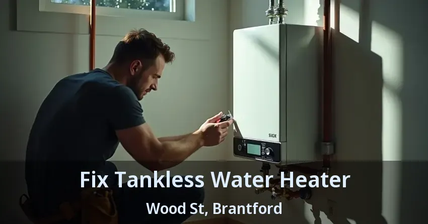 Fix Tankless Water Heater Wood St, Brantford - ON