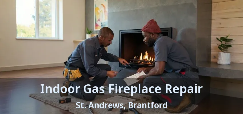 Indoor Gas Fireplace Repair St. Andrews, Brantford - ON