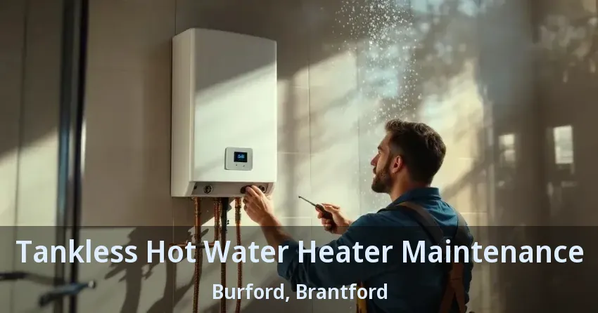 Tankless Hot Water Heater Maintenance Burford, Brantford - ON