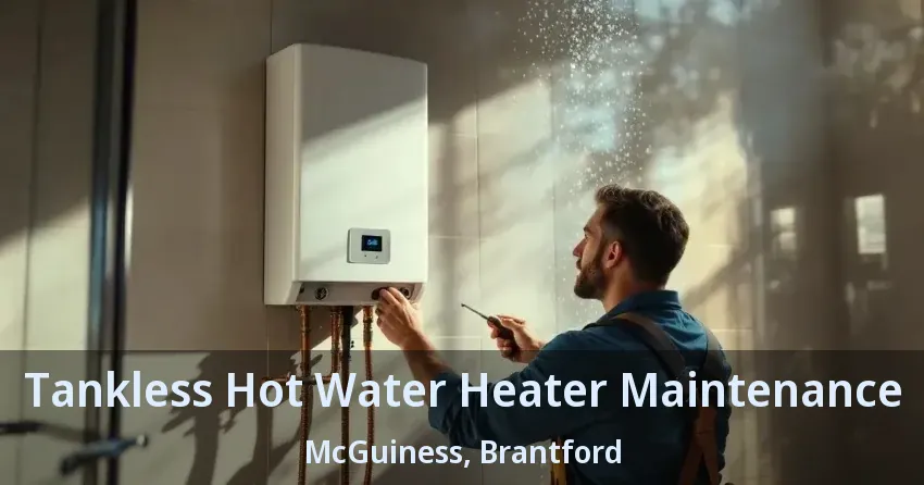 Tankless Hot Water Heater Maintenance McGuiness, Brantford - ON