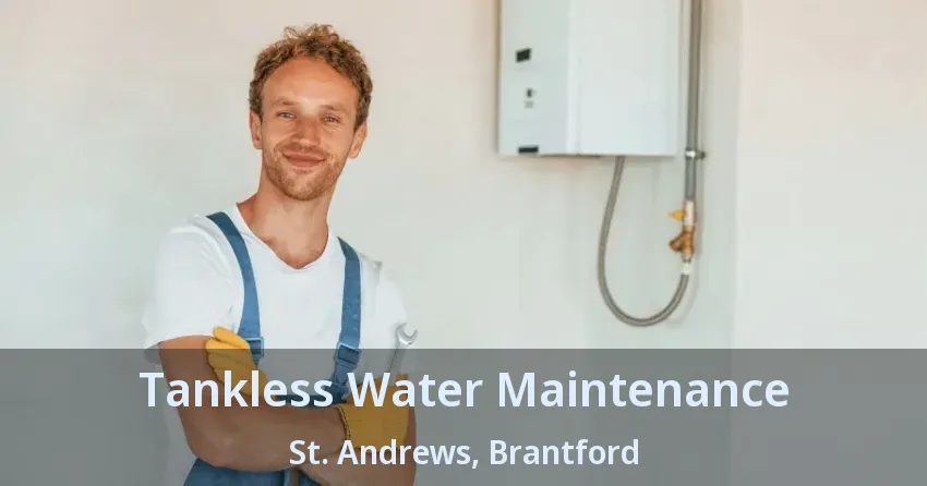 Tankless Water Maintenance St. Andrews, Brantford - ON