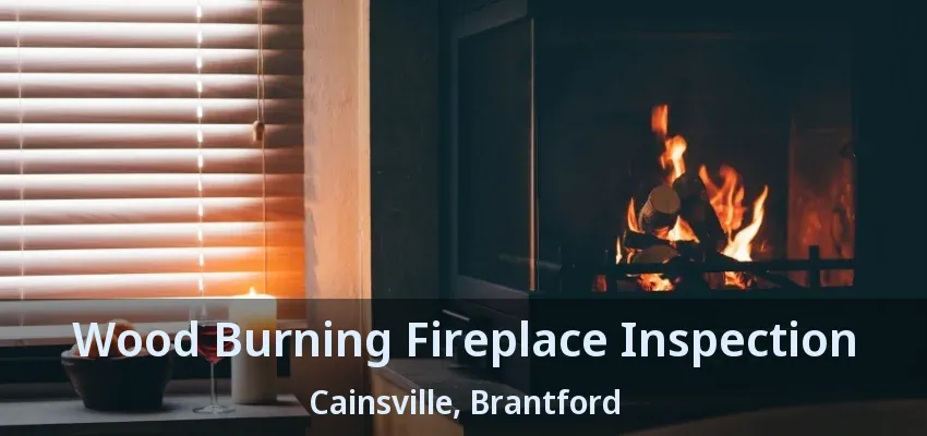 Wood Burning Fireplace Inspection Cainsville, Brantford - ON Wood Burning Fireplace Inspection Cainsville, Brantford - ON